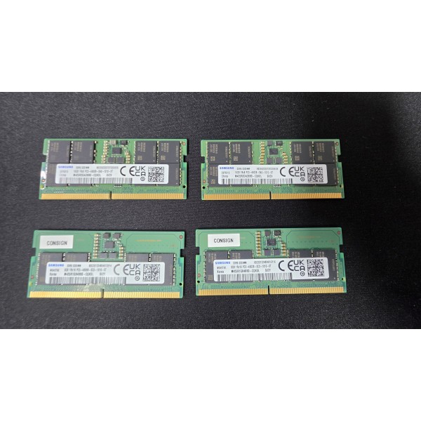 노트북용 삼성 DDR5 8GB 4800 2EA / 삼성 DDR5 16GB 4800 2EA