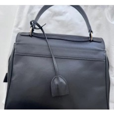 PEPPEROONYOON 페퍼윤윤 누메로1 레더백 25 블랙 이니셜 E