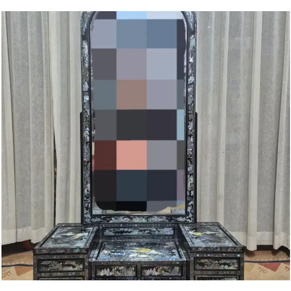 전통고가구 인테리어 자개화장대