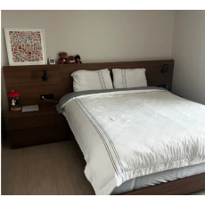 한샘호텔침대(프레임은 140만원) 브랜드리스 매트리스는 60만원