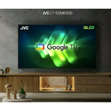 50인치 스마트 tv 새제품 4k qled jvc 모니터 박스 있음