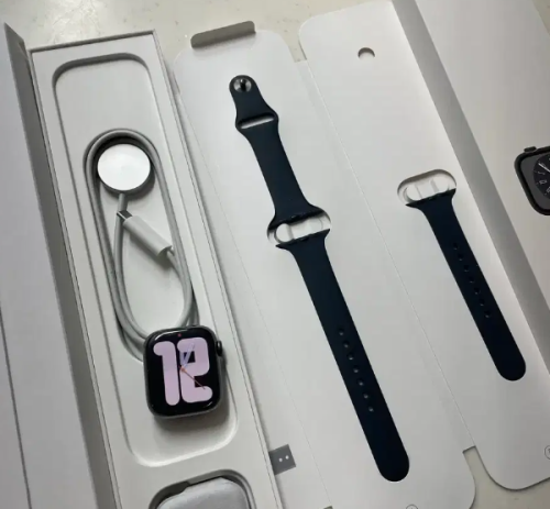 애플워치8스테인리스 41mm 그래파이트 셀룰러
