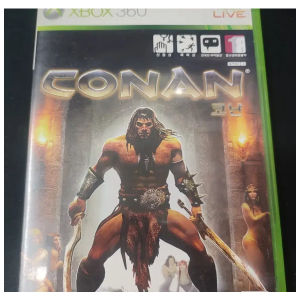 xbox360 코난 정발 팝니다 엑스박스